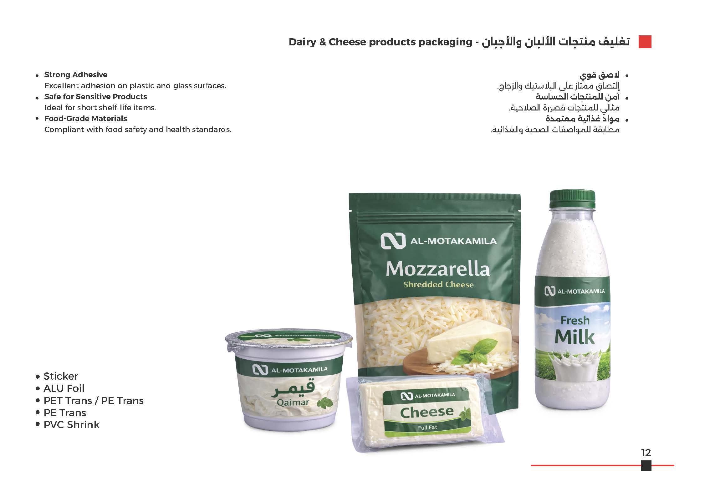 Dairy & cheese