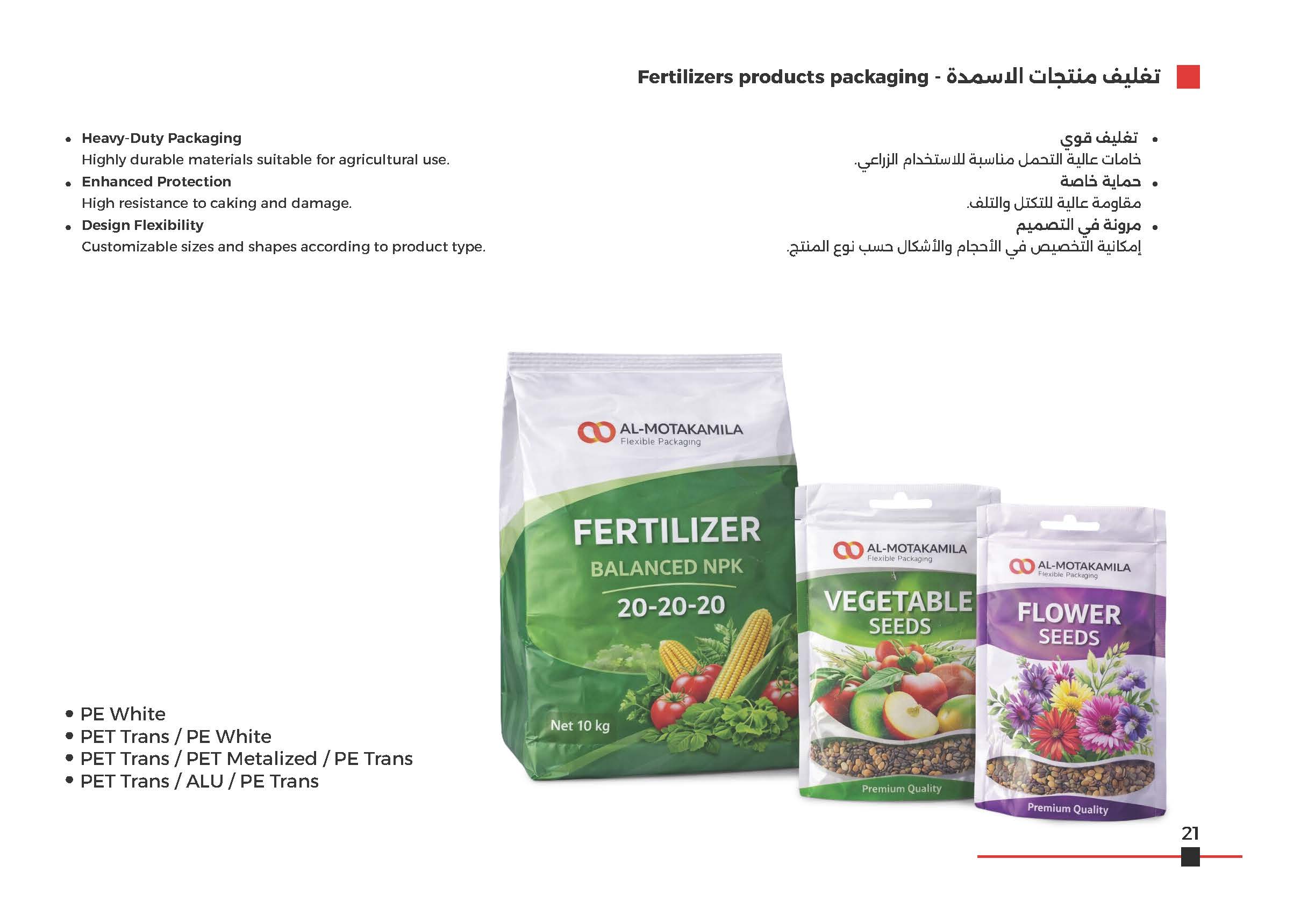 Agriculture & specialist applications