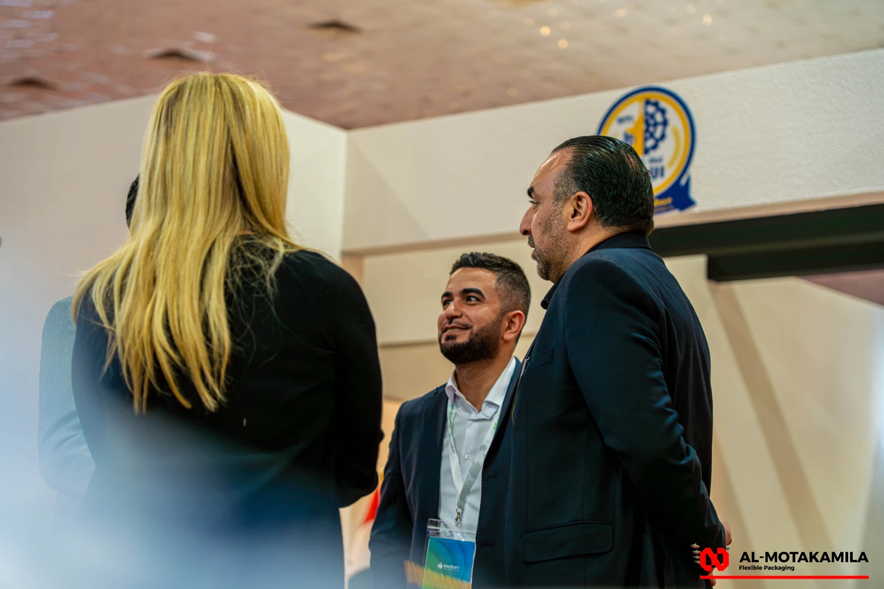 Almotakamila team meeting visitors